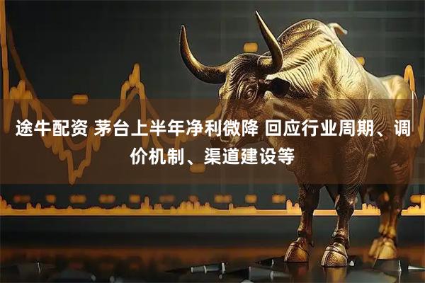 途牛配资 茅台上半年净利微降 回应行业周期、调价机制、渠道建设等